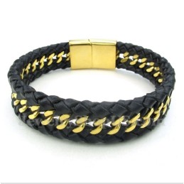 Herren Titan Lederarmband