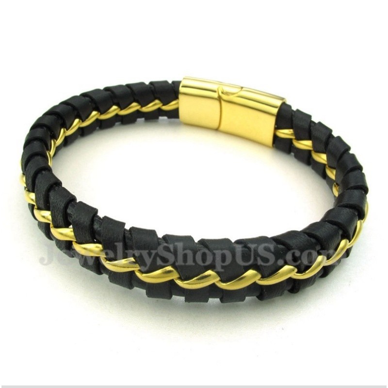 Herren Titan Lederarmband Herren Titan Lederarmband