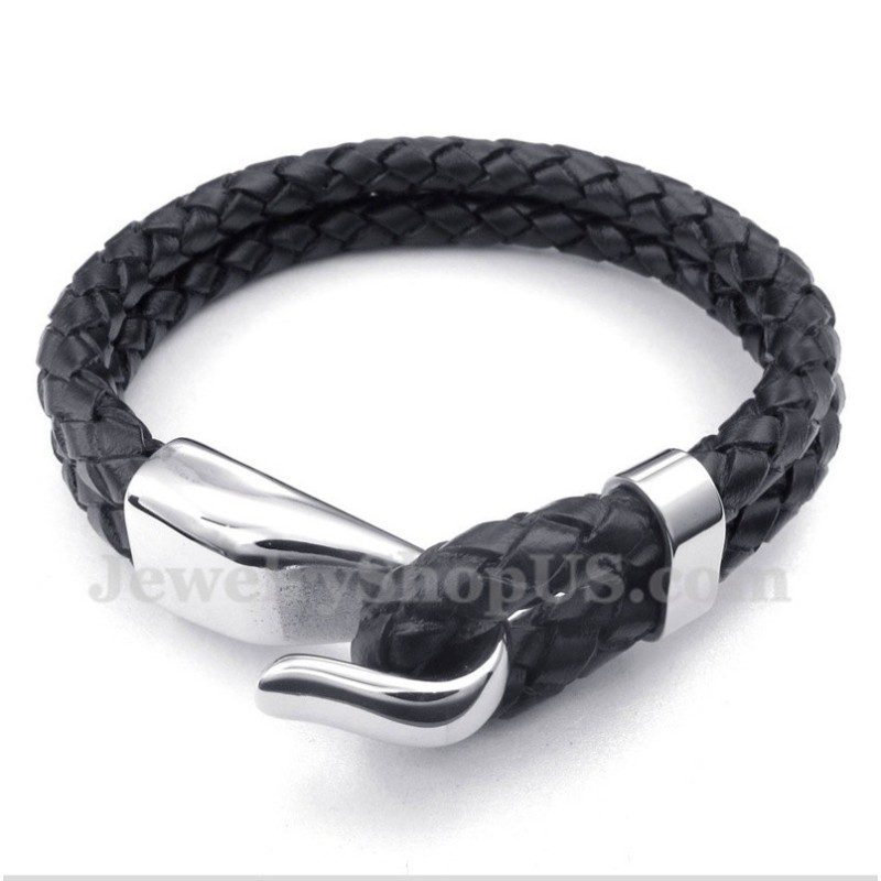 Herren Leder Titan Armband Herren Leder Titan Armband