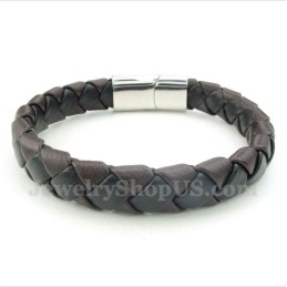 Herren Leder Titan Armband