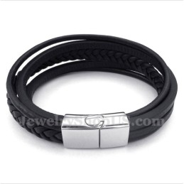 Herren Leder Titan Armband