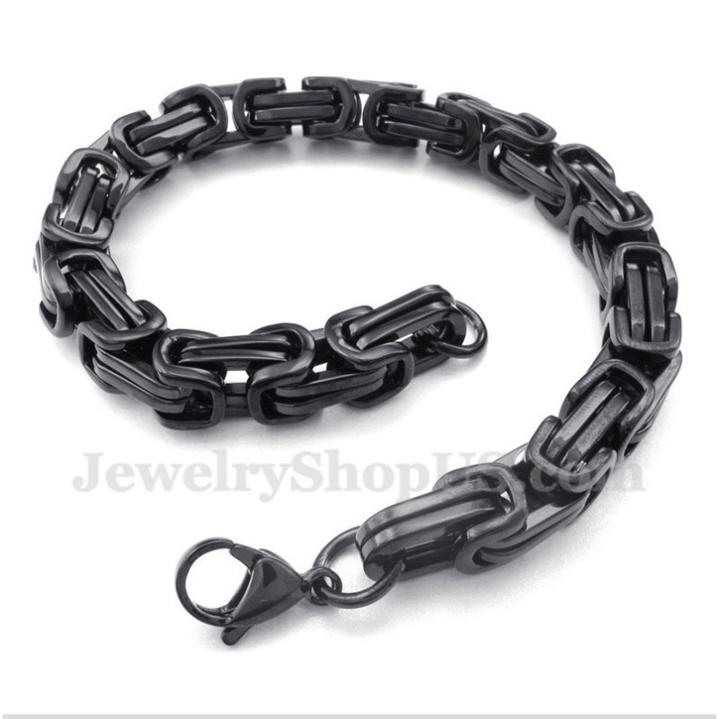 Schwarzes Titanarmband Für Herren Schwarzes Titanarmband Für Herren