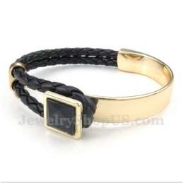 Herren Leder Titan Armband