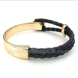 Herren Leder Titan Armband
