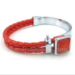 Herren Leder Titan Armband