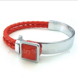 Herren Leder Titan Armband