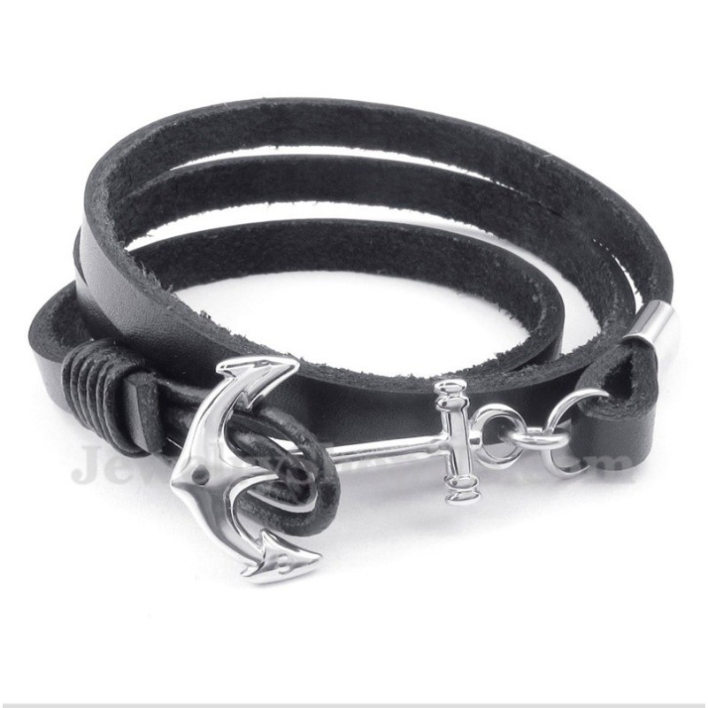 Herren Titan Lederarmband Herren Titan Lederarmband