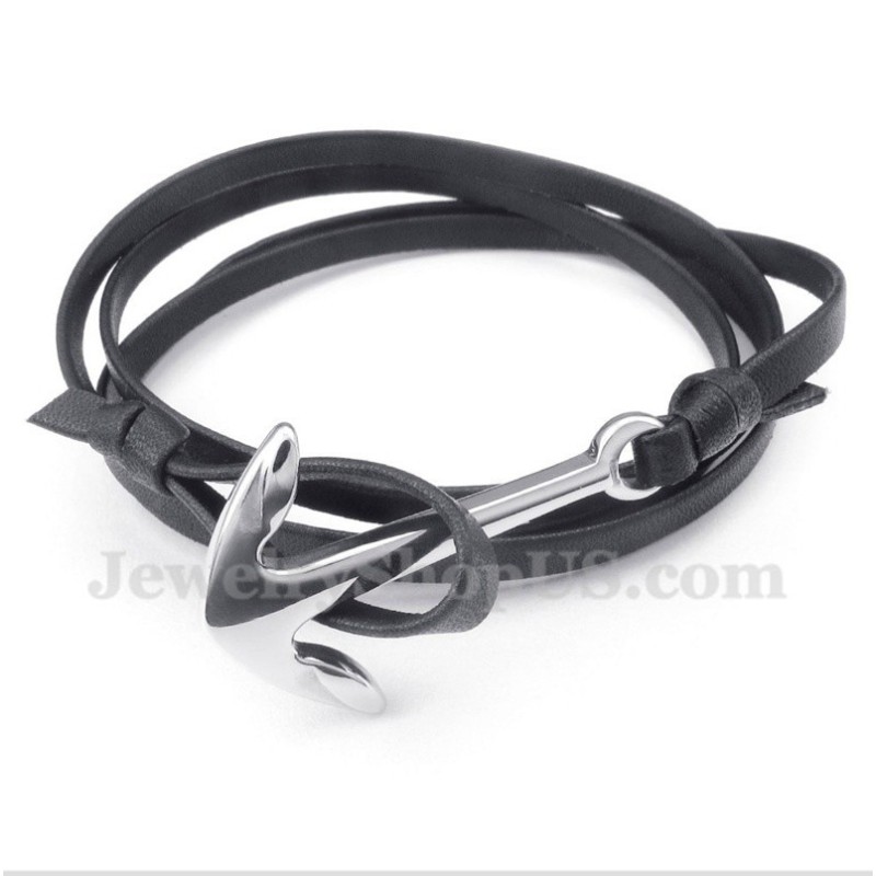 Herren Leder Titan Armband Herren Leder Titan Armband