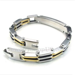 Vergoldetes Titanarmband Für Herren