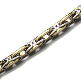 20,1 Zoll Titan-Halskette In Goldener Kettenform