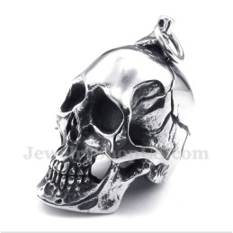Herren Titan Totenkopf Anhänger Mit Gratis Kette