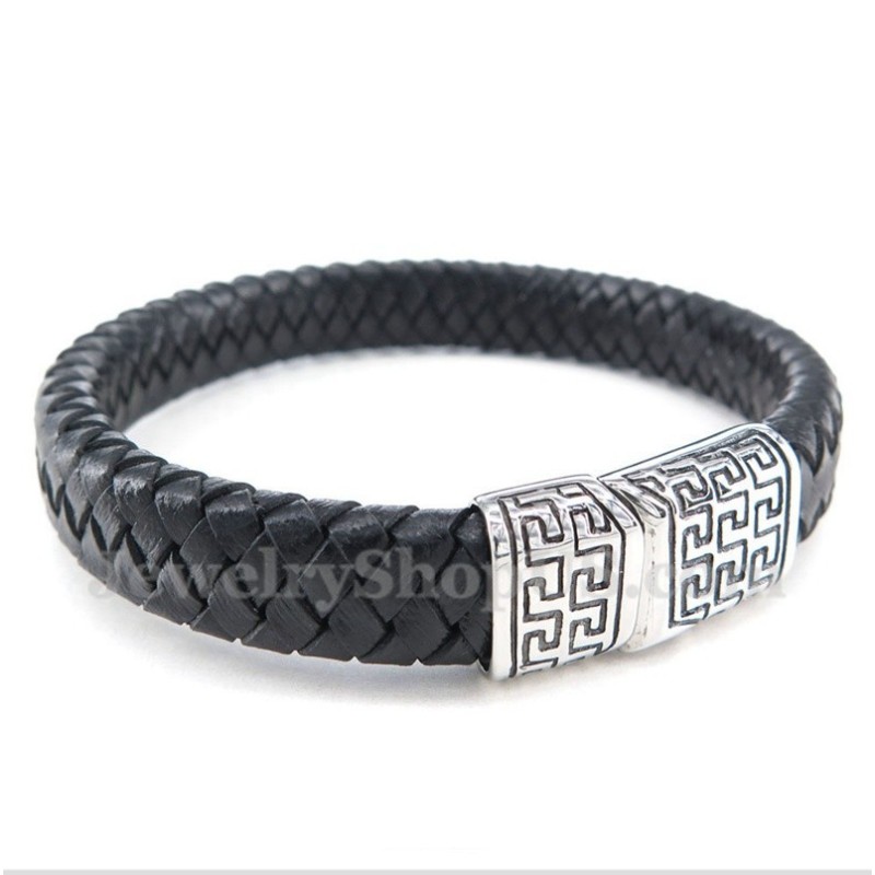 Herren Titan Lederarmband Herren Titan Lederarmband