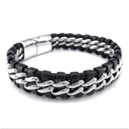 Herren Titan Lederarmband