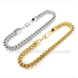 Herren-Armband Aus Goldenem Titan