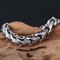 Titan-Kettenarmband Für Herren