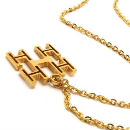 15,7 Zoll Titan Goldene Ketten Halskette