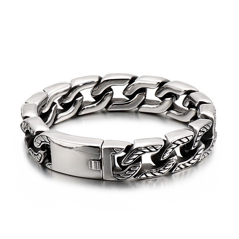Cooles Titan-Totenkopf-Armband, Schicker Herren-Titan-Modeschmuck Cooles Titan-Totenkopf-Armband, Schicker Herren-Titan-Modeschmuck