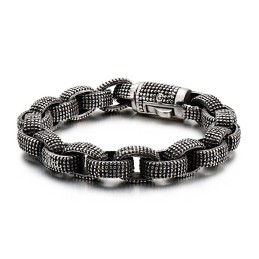 Mode Cool Titan Wasserhahn Schmuck Herren Vintage Trendy Herren Casting Titan Drachen Armband