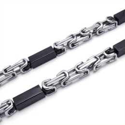 21,7 Zoll Titan-Quader-Halskette
