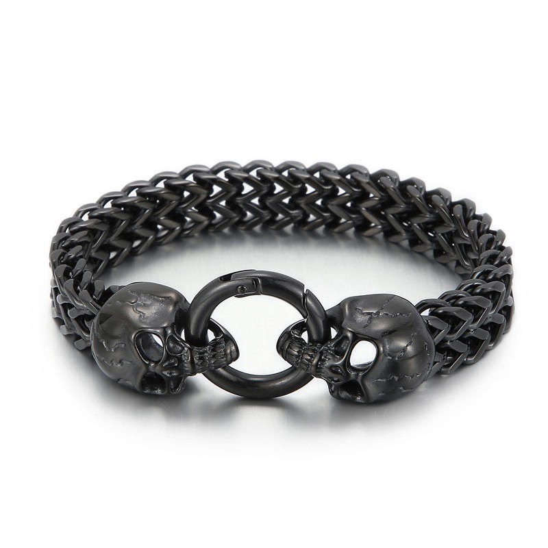 Cooles Totenkopf Titan Herrenarmband Cooles Totenkopf Titan Herrenarmband