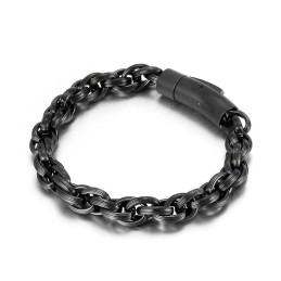Einfaches, Modisches, Schickes Biker-Armband Aus Titan Für Herren