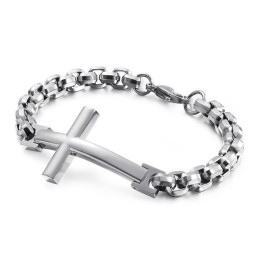 Titan Tide Herrenarmband Titan Herren Kreuz Quadrat Armband Tide Herren Accessoires