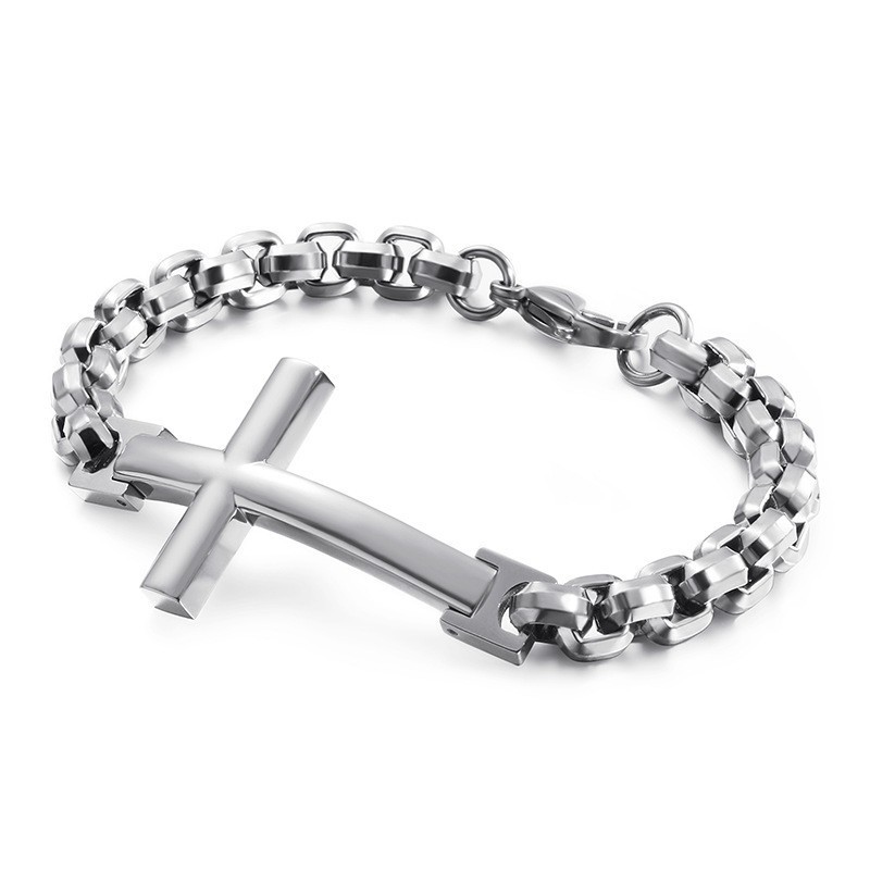 Titan Tide Herrenarmband Titan Herren Kreuz Quadrat Armband Tide Herren Accessoires Titan Tide Herrenarmband Titan Herren Kreuz Quadrat Armband Tide Herren Accessoires
