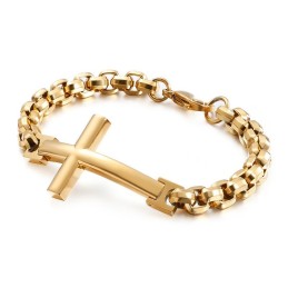 Titan Tide Herrenarmband Titan Herren Kreuz Quadrat Armband Tide Herren Accessoires