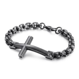 Titan Tide Herrenarmband Titan Herren Kreuz Quadrat Armband Tide Herren Accessoires