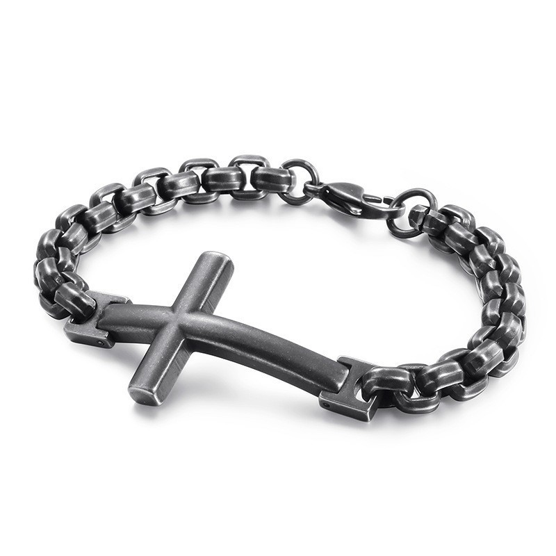 Titan Tide Herrenarmband Titan Herren Kreuz Quadrat Armband Tide Herren Accessoires Titan Tide Herrenarmband Titan Herren Kreuz Quadrat Armband Tide Herren Accessoires