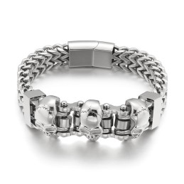 Totenkopf Herren Titan Armband