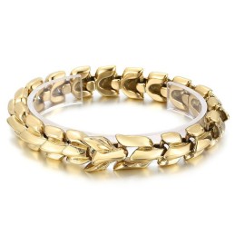 Cooles Vakuumbeschichtetes Mehrfarbiges Titanarmband Für Herren