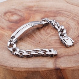 Titan-Kreuz Mit Diamanten Armband Für Männer Titan Vintage Schmuck