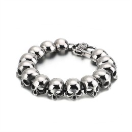 Cooles Totenkopf-Titanarmband Für Männer