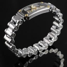 Herren Titan Diamant Armbänder