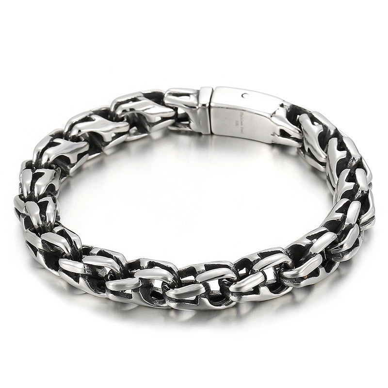 Vintage Cooles Großzügiges Muster Beliebtes Titanarmband Vintage Cooles Großzügiges Muster Beliebtes Titanarmband