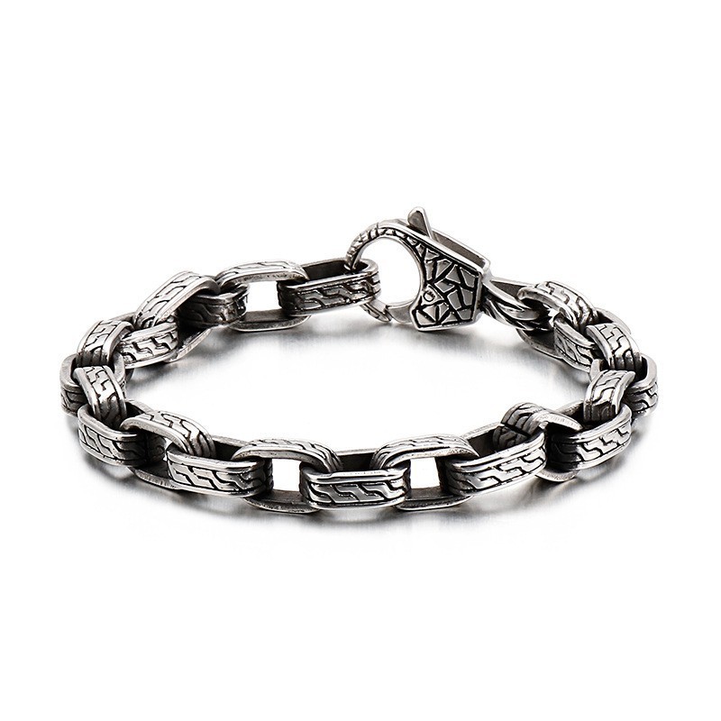 Titan Totenkopf Armband Schickes Biker Geister Armband Titan Schmuck Titan Totenkopf Armband Schickes Biker Geister Armband Titan Schmuck