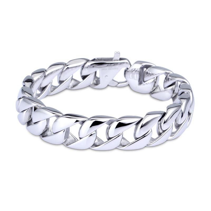 Titan Geschwärztes Herrenarmband Herrenkette Titan Geschwärztes Herrenarmband Herrenkette