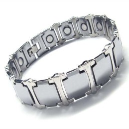 16 Mm Breites, Klobiges Herrenarmband Aus Wolframkarbid