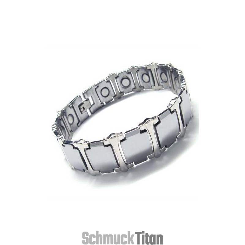 16 Mm Breites, Klobiges Herrenarmband Aus Wolframkarbid