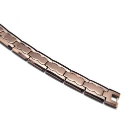 13 Mm Breites, Klobiges Herrenarmband Aus Wolframkarbid In Braun