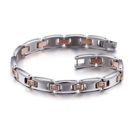 Paar Armbänder Mode Trendy Männlichen Titan Armband