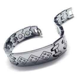 Wolframkarbid 12 Mm Breit Mit Diamanten Herrenarmband