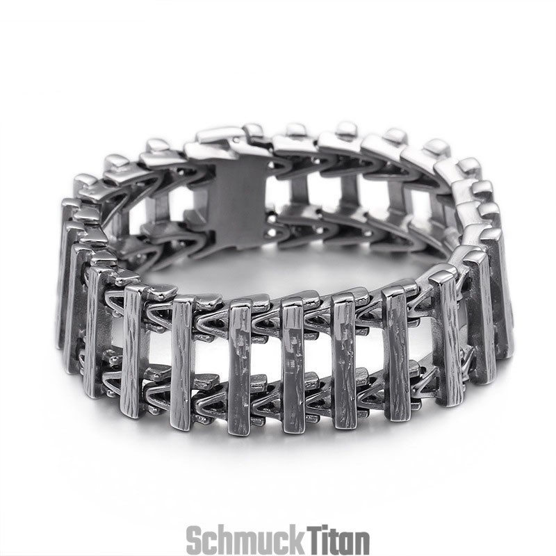 Retro Chic Keel Titan Herrenarmband