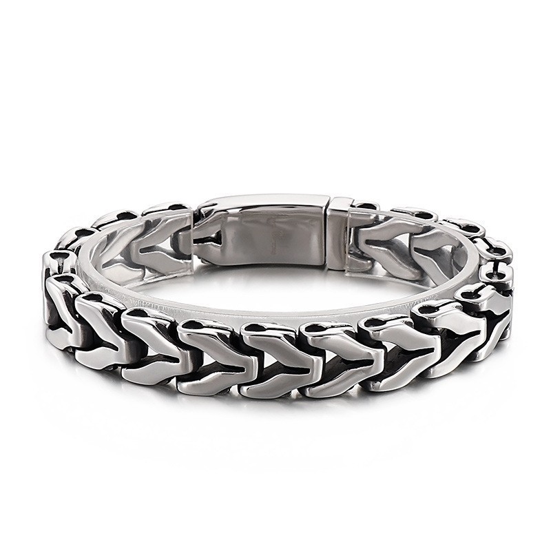Vintage Drachenknochen Chic Titan Armband Für Männer Vintage Drachenknochen Chic Titan Armband Für Männer