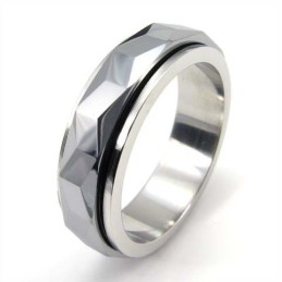 Facettierter Wolframring Im Neuen Stil