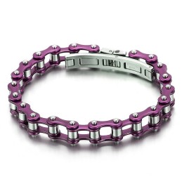 Modisches, Cooles, Mehrfarbiges Titan-Armband Für Herren