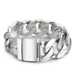Modisches Schwarzes Titan-Herrenarmband