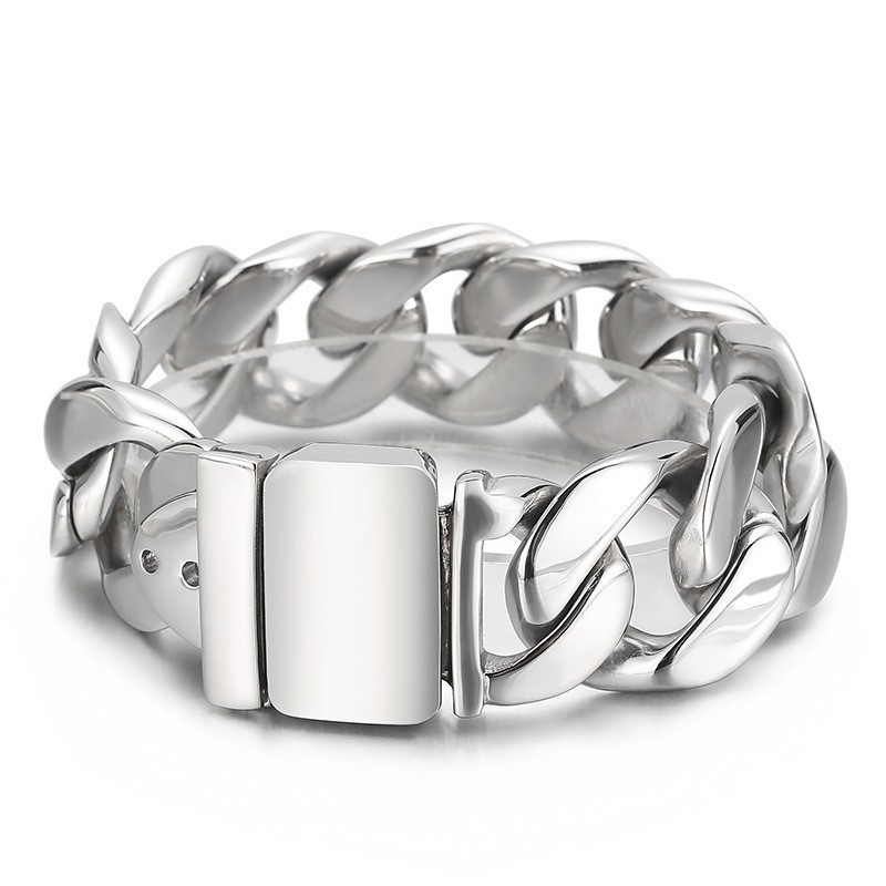 Modisches Schwarzes Titan-Herrenarmband Modisches Schwarzes Titan-Herrenarmband
