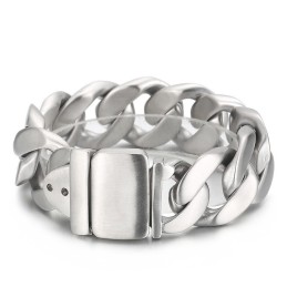 Modisches Schwarzes Titanarmband Für Herren